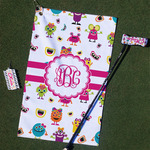 Girly Monsters Golf Towel Gift Set (Personalized)