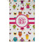 Girly Monsters Golf Towel - Poly-Cotton Blend - Small w/ Monograms