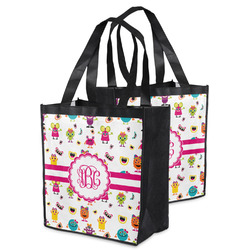 Girly Monsters Grocery Bag (Personalized)