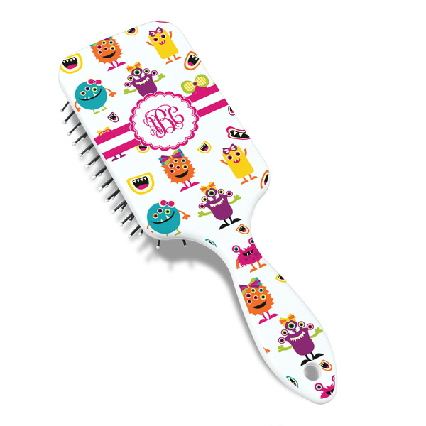 Girly Monsters Hair Brush - Angle View