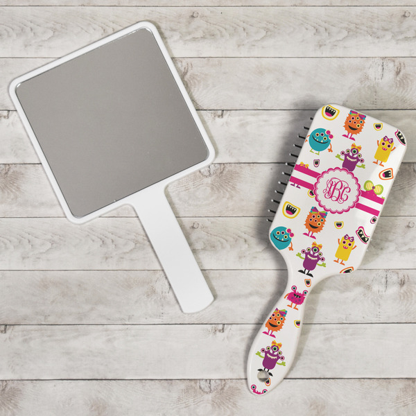 Girly Monsters Hair Brush - In Context