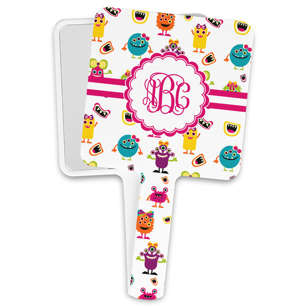 Custom Girly Monsters Hand Mirror (Personalized)