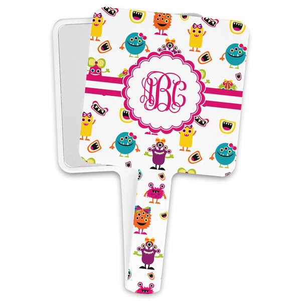 Custom Girly Monsters Hand Mirror (Personalized)