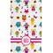 Girly Monsters Hand Towel (Personalized)
