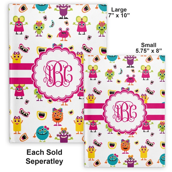Girly Monsters Hard Cover Journal - Compare
