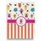 Girly Monsters House Flags - Double Sided - BACK