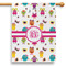 Girly Monsters House Flags - Single Sided - PARENT MAIN