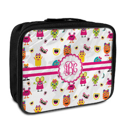 Girly Monsters Insulated Lunch Bag (Personalized)