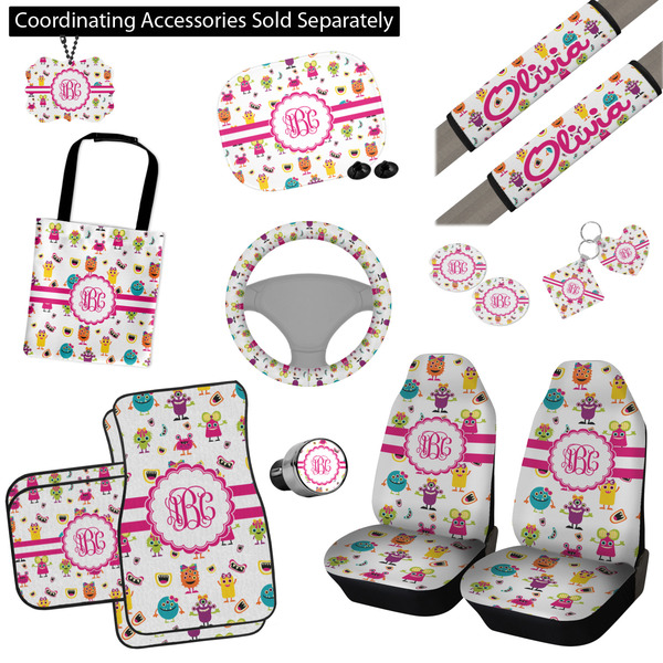 Girly Monsters Interior Car Accessories