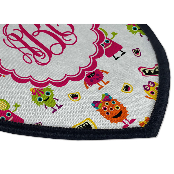 Girly Monsters Iron on Shield 3 Detail