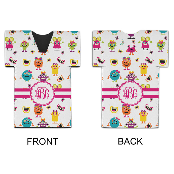 Girly Monsters Jersey Bottle Cooler - APPROVAL