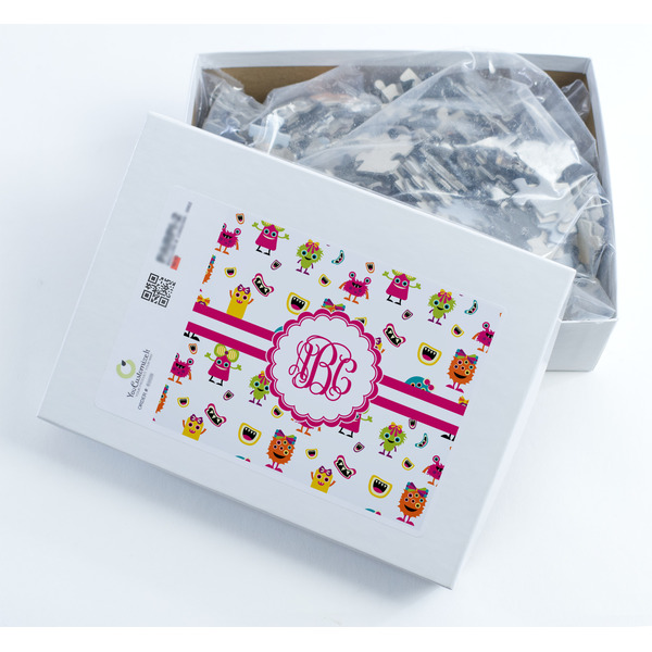 Girly Monsters Jigsaw Puzzle 500 Piece - Box