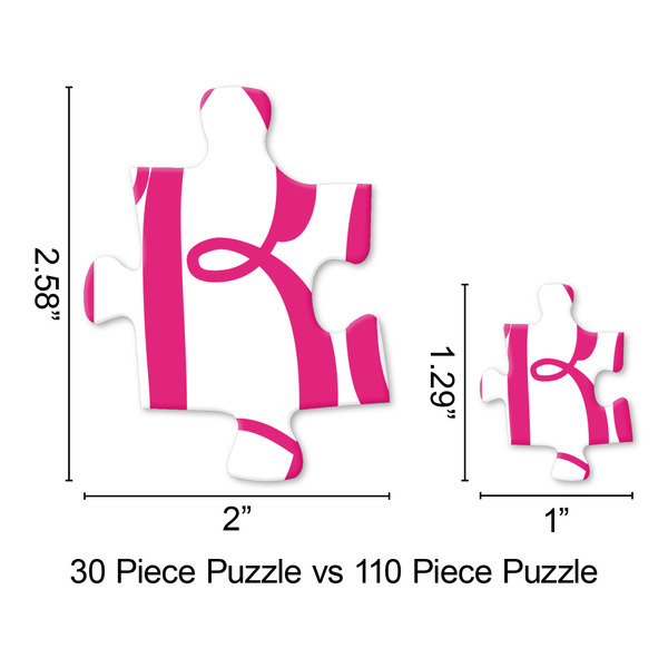Girly Monsters Jigsaw Puzzle - Piece Comparison