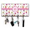 Girly Monsters Key Hanger w/ 4 Hooks & Keys