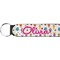 Girly Monsters Keychain Fob (Personalized)