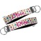 Girly Monsters Key-chain - Metal and Nylon - Front and Back
