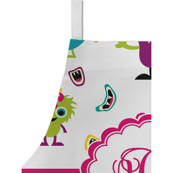 Girly Monsters Kid's Aprons - Detail