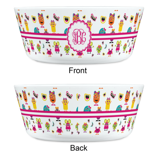 Girly Monsters Kids Bowls - APPROVAL
