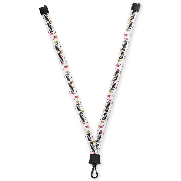 Custom Girly Monsters Lanyard (Personalized)