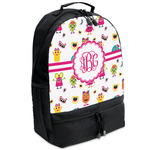 Girly Monsters Backpacks - Black (Personalized)