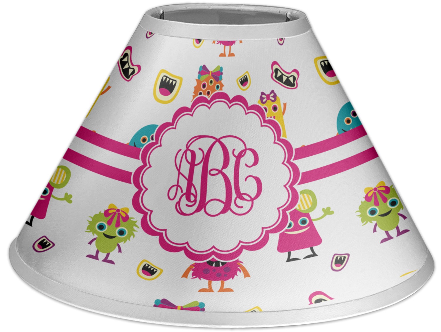 Girly Monsters Coolie Lamp Shade (Personalized) YouCustomizeIt