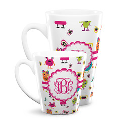Girly Monsters Latte Mug (Personalized)