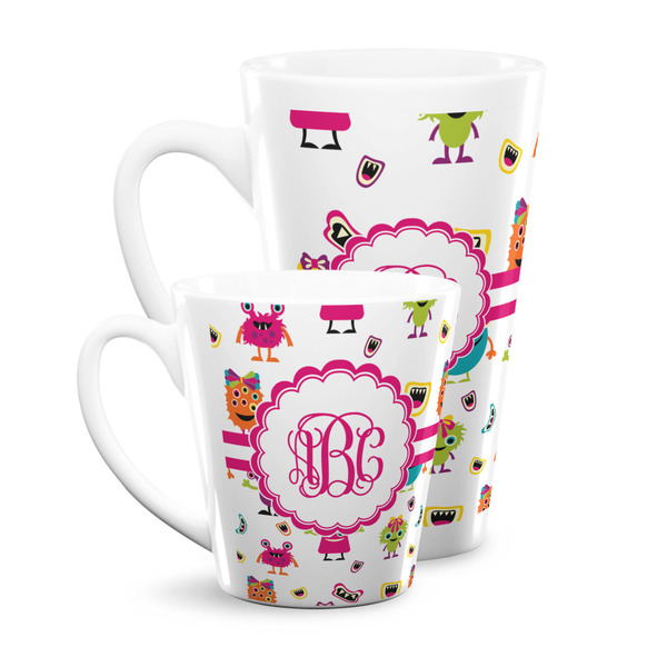 Girly Monsters Latte Mugs Main