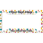 Girly Monsters License Plate Frame (Personalized)
