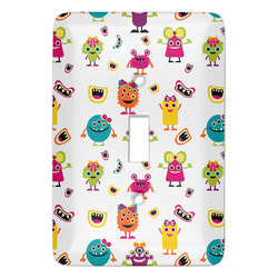 Girly Monsters Light Switch Cover (Personalized)