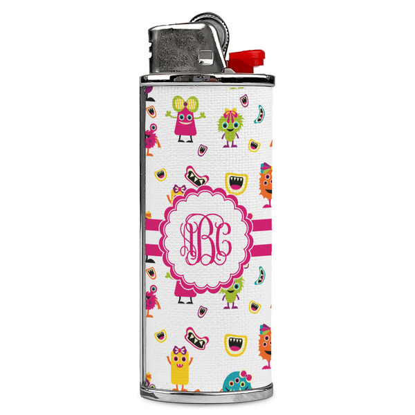 Custom Girly Monsters Case for BIC Lighters (Personalized)