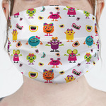 Girly Monsters Face Mask Cover