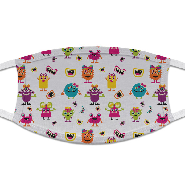 Custom Girly Monsters Cloth Face Mask (T-Shirt Fabric)