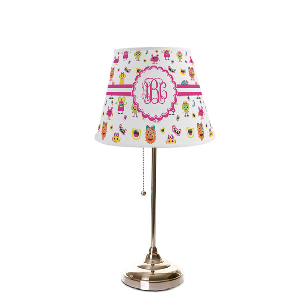 Girly Monsters Poly Film Empire Lampshade - On Stand
