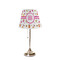 Girly Monsters Poly Film Empire Lampshade - On Stand