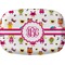 Girly Monsters Melamine Platter (Personalized)