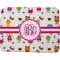 Girly Monsters Memory Foam Bath Mat - 48"x36" (Personalized)