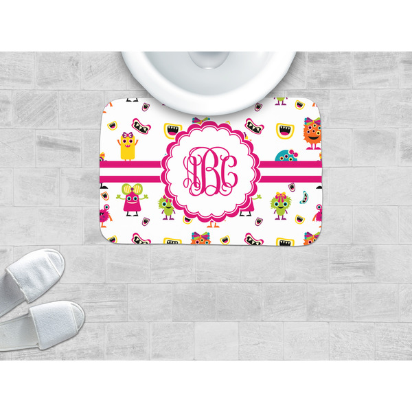 Girly Monsters Memory Foam Bath Mat - LIFESTYLE