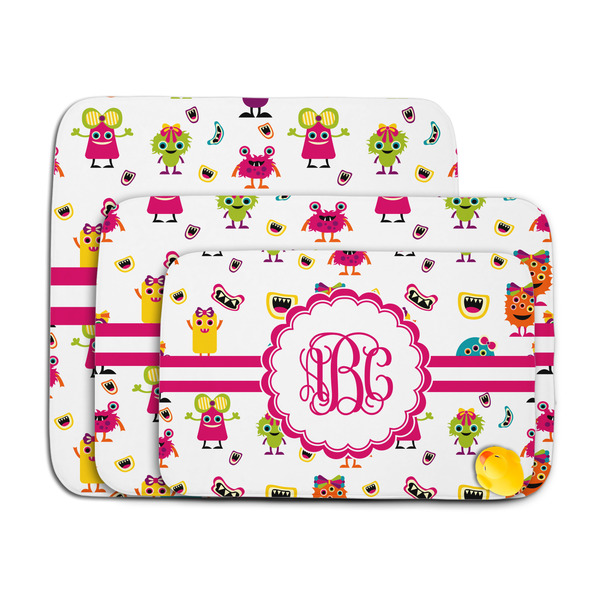Girly Monsters Memory Foam Bath Mat - MAIN PARENT