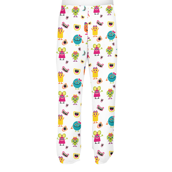 Girly Monsters Men's Pjs Back - on model