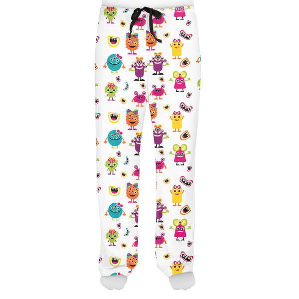 Girly Monsters Men's Pjs Front - on model