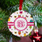Girly Monsters Metal Ball Ornament - Lifestyle