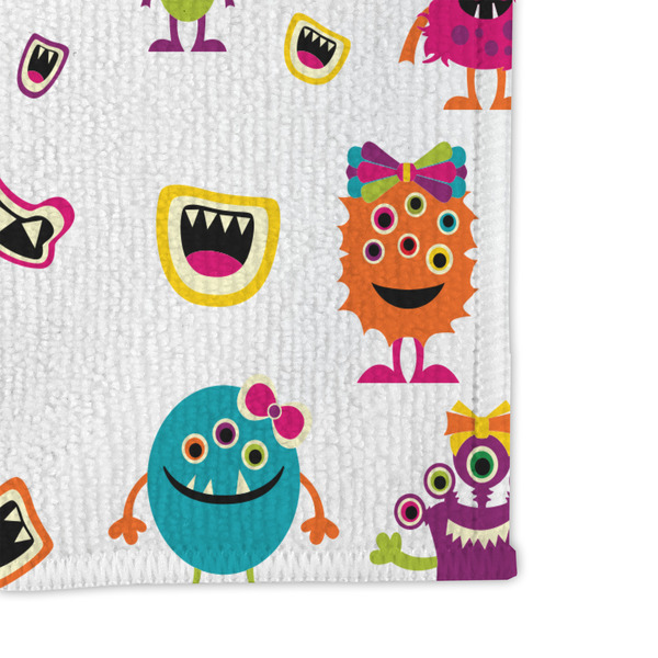 Girly Monsters Microfiber Dish Rag - DETAIL
