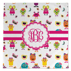 Girly Monsters Microfiber Dish Towel (Personalized)
