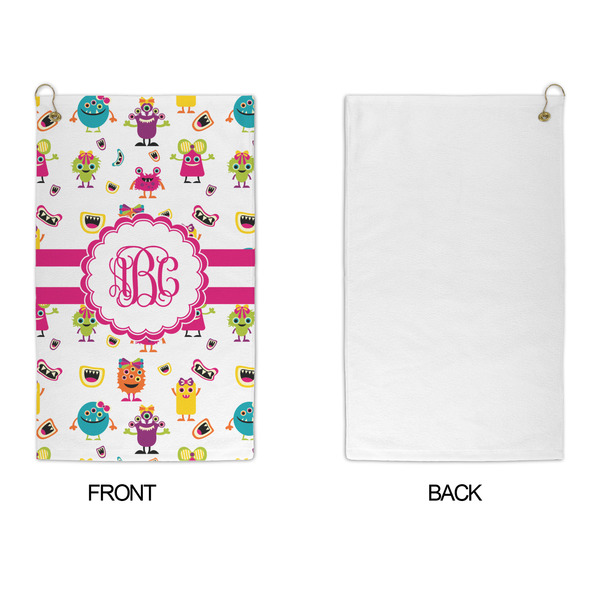 Girly Monsters Microfiber Golf Towels - APPROVAL