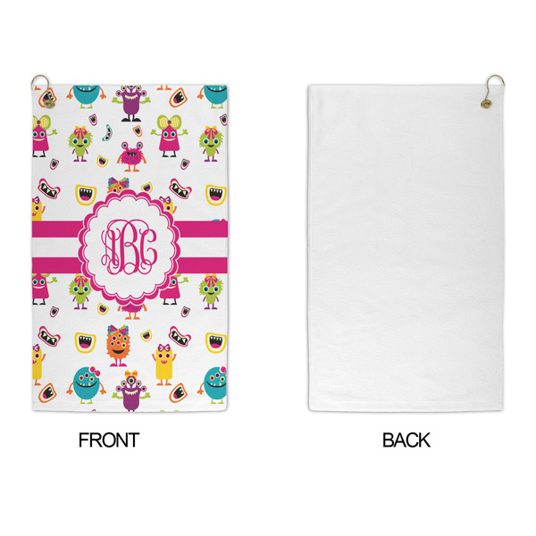 Girly Monsters Microfiber Golf Towels - APPROVAL