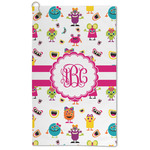 Girly Monsters Microfiber Golf Towel (Personalized)