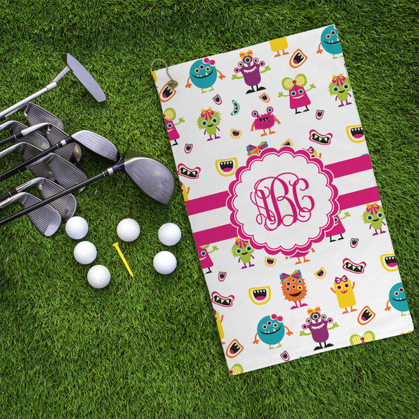 Girly Monsters Microfiber Golf Towels - LIFESTYLE