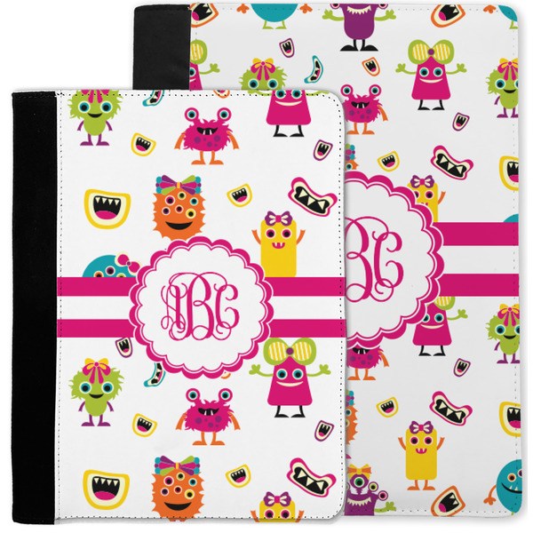 Girly Monsters Notebook Padfolio - MAIN