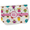 Girly Monsters Burp Cloth - Fleece w/ Monogram