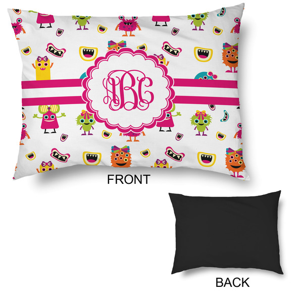 Girly Monsters Outdoor Dog Beds - Large - APPROVAL